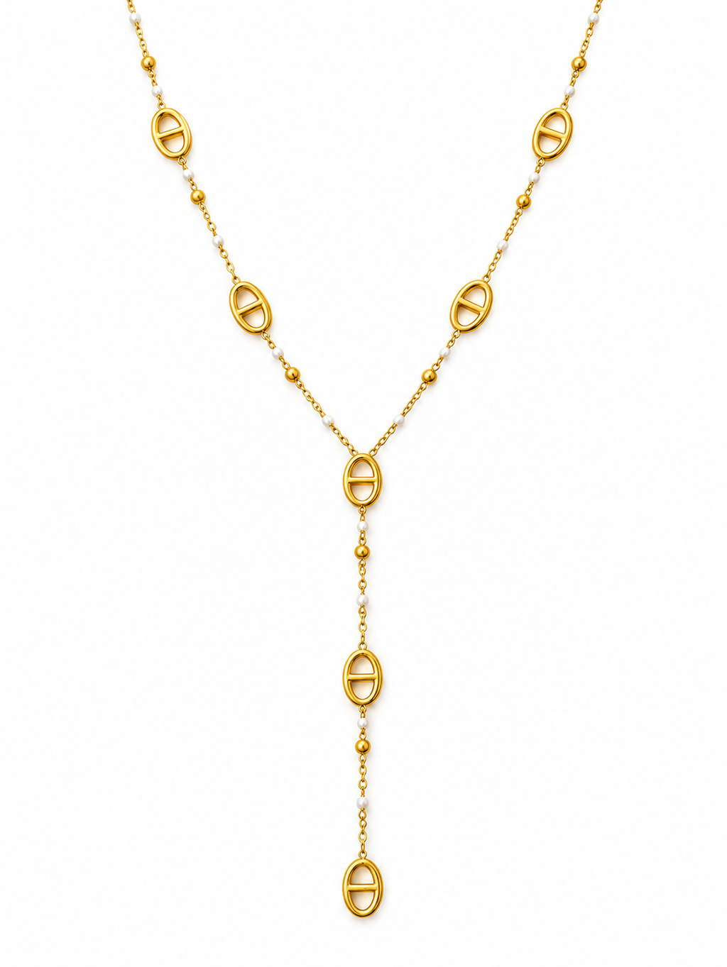 Collier Y Éclat Doré